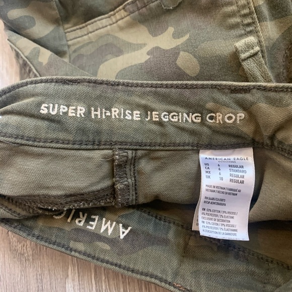 Cropped camo jeggings from American eagle - Picture 4 of 4